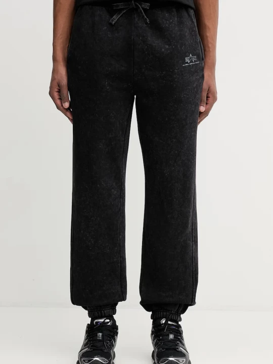 Zdjęcie produktu Alpha Industries Vintage Basic Jogger SL spodnie dresowe z bawełną męskie