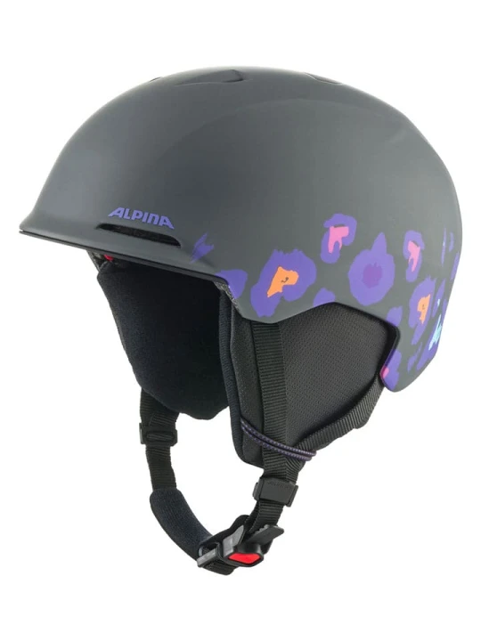 Zdjęcie produktu Alpina Kask narciarski "BRIX JR" w kolorze szarym rozmiar: 48-52 cm