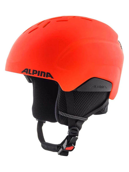 Zdjęcie produktu Alpina Kask narciarski "Pizi" w kolorze pomarańczowym rozmiar: 46-51 cm