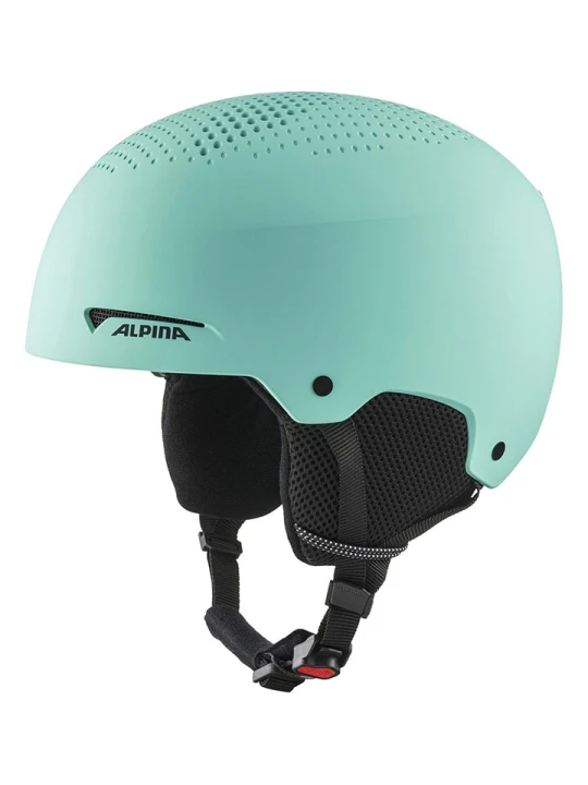 Zdjęcie produktu Alpina Kask narciarski "ZUPO" w kolorze turkusowym rozmiar: 48-52 cm