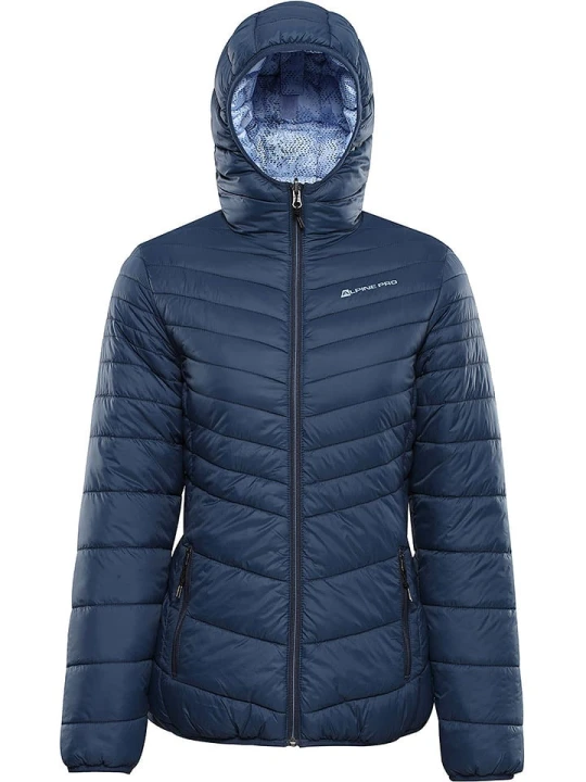 Zdjęcie produktu Alpine Pro Dwustronna kurtka pikowana "Eroma" w kolorze granatowo-błękitnym rozmiar: XS