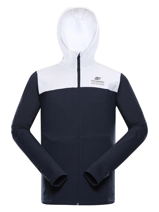Zdjęcie produktu Alpine Pro Kurtka funkcyjna "Fanc" w kolorze czarno-białym rozmiar: L