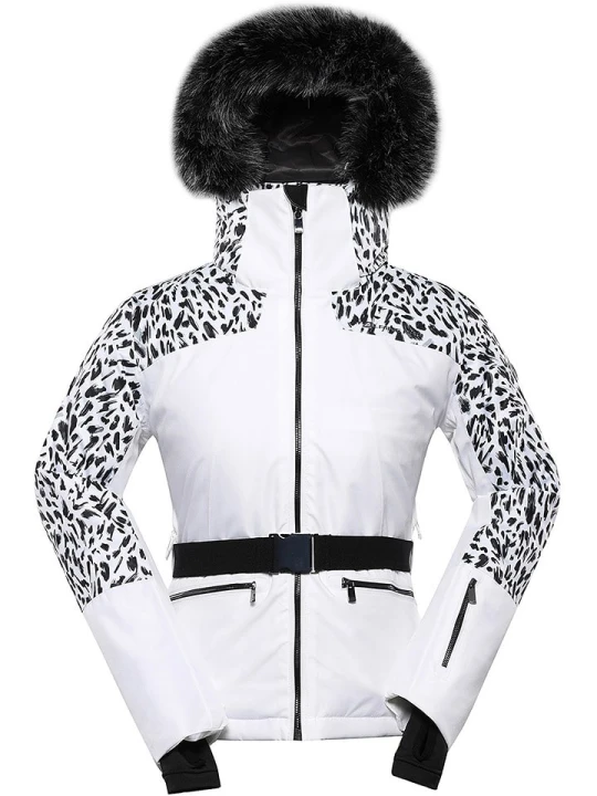 Zdjęcie produktu Alpine Pro Kurtka narciarska "Olada" w kolorze białym rozmiar: M / L