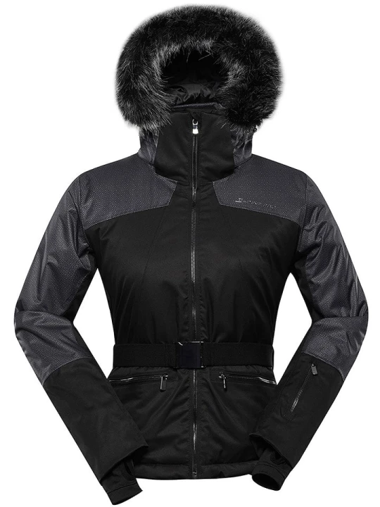 Zdjęcie produktu Alpine Pro Kurtka narciarska "Olada" w kolorze czarnym rozmiar: XXL
