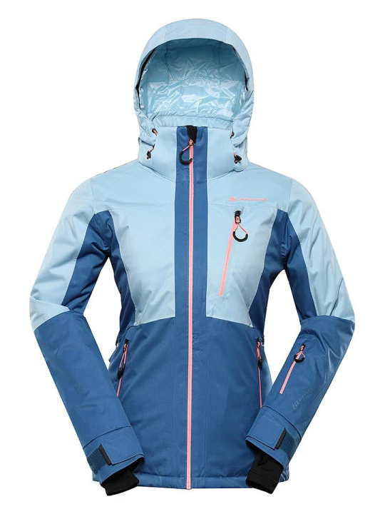 Zdjęcie produktu Alpine Pro Kurtka narciarska "Reama" w kolorze niebiesko-błękitnym rozmiar: XXL