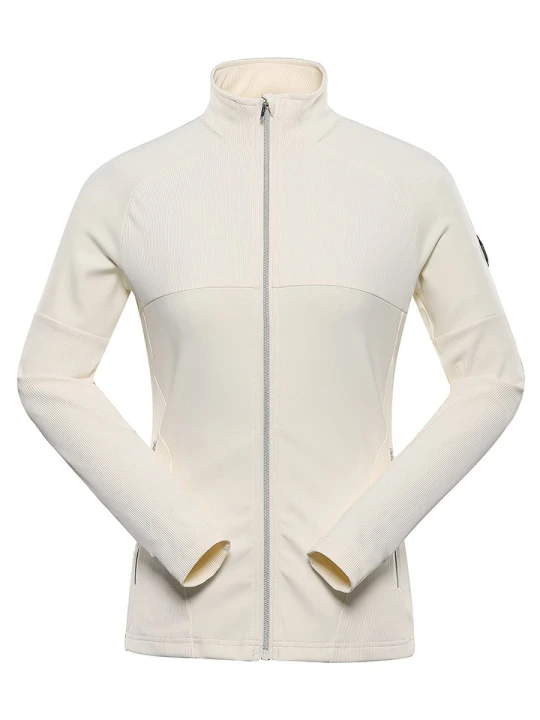 Zdjęcie produktu Alpine Pro Kurtka polarowa "Dozera" w kolorze kremowym rozmiar: M / L