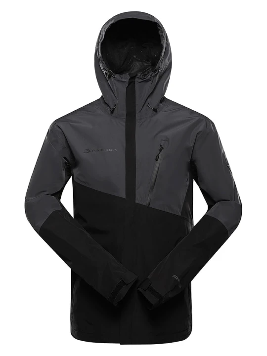 Zdjęcie produktu Alpine Pro Kurtka przeciwdeszczowa "Norem 3" w kolorze czarnym rozmiar: M