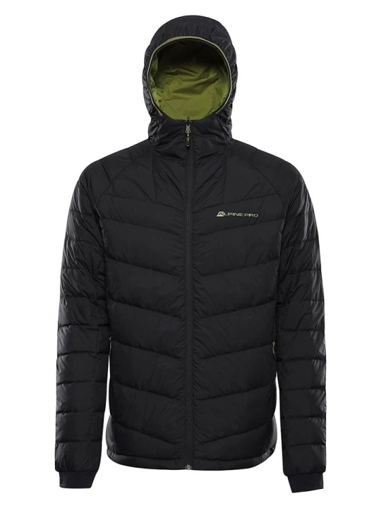Zdjęcie produktu Alpine Pro Kurtka puchowa "Rogit 2" w kolorze oliwkowo-czarnym rozmiar: XS