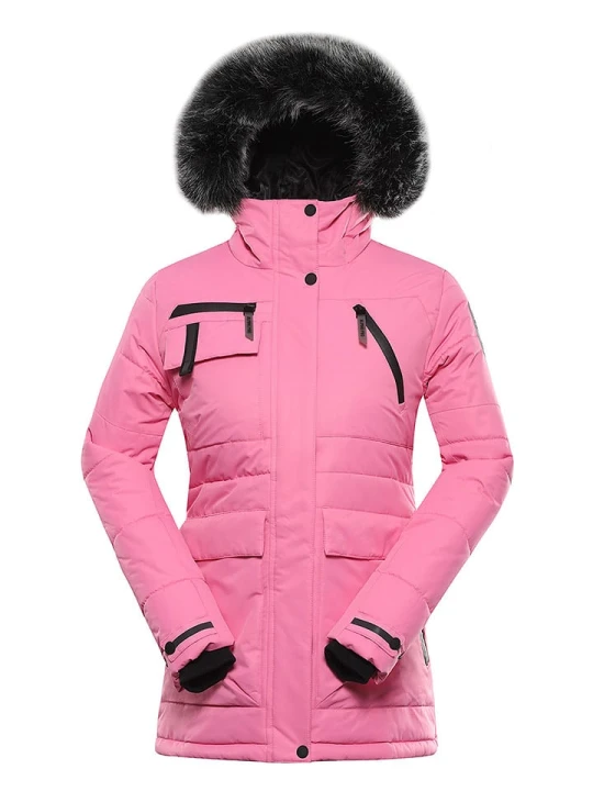 Zdjęcie produktu Alpine Pro Kurtka zimowa "Werda" w kolorze różowym rozmiar: L