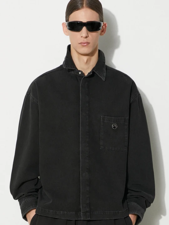 Zdjęcie produktu AMBUSH koszula bawełniana Boxy Fit Longleeve Denim Shirt