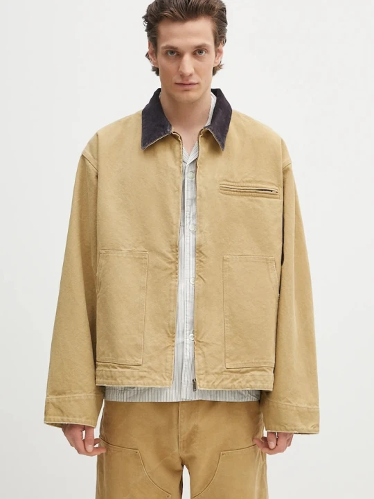 Zdjęcie produktu AMBUSH kurtka jeansowa Canvas Work Jacket beżowy