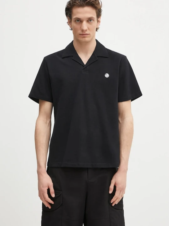 Zdjęcie produktu AMBUSH polo bawełniane Polo Shirt czarny