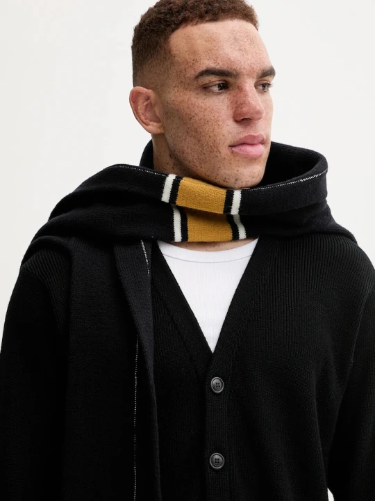 Zdjęcie produktu AMBUSH szalik wełniany Knit Sweater Scarf granatowy