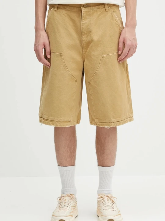 Zdjęcie produktu AMBUSH szorty bawełniane Canvas Carpenter Short Pants beżowy