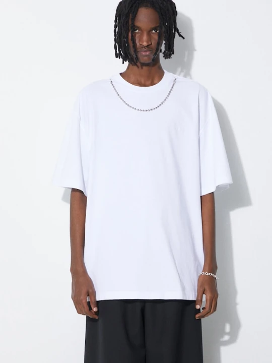 Zdjęcie produktu Ambush t-shirt bawełniany Ballchain biały
