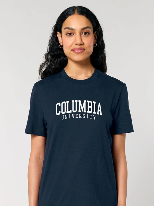 Zdjęcie produktu American Universities Koszulka "Colombia University" w kolorze granatowym rozmiar: XL