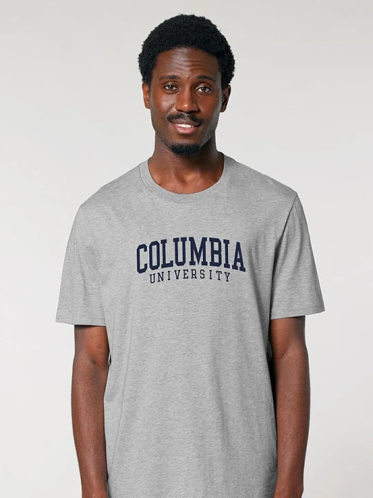 Zdjęcie produktu American Universities Koszulka "Colombia University" w kolorze szarym rozmiar: L
