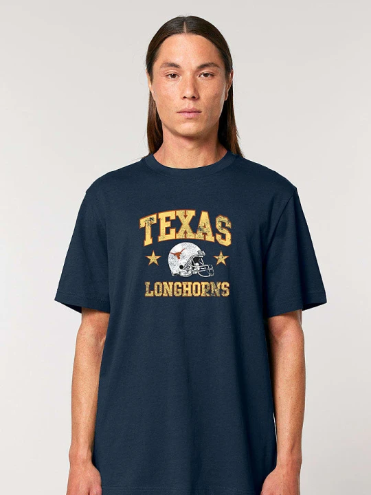Zdjęcie produktu American Universities Koszulka "Texas Longhorns" w kolorze granatowym rozmiar: L