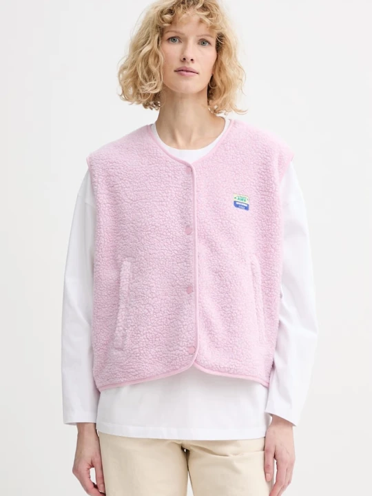 Zdjęcie produktu American Vintage bezrękawnik damski polarowy różowy