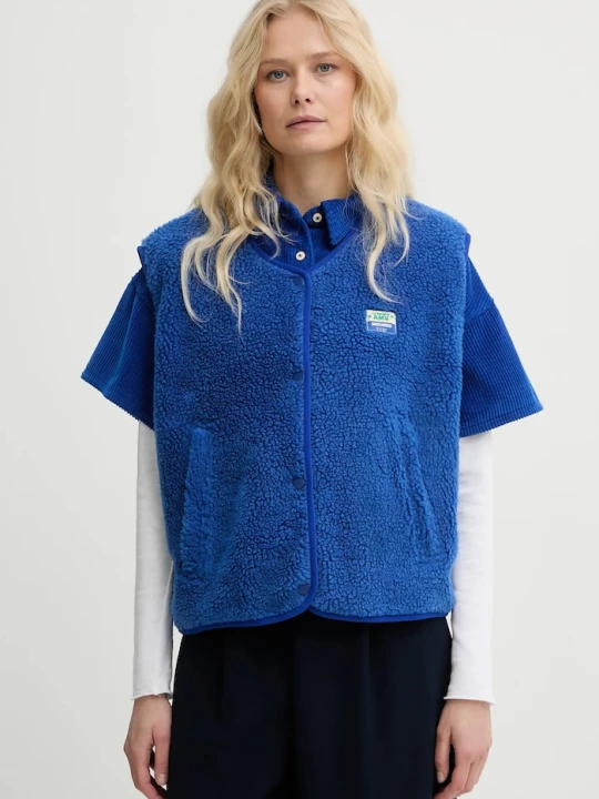 Zdjęcie produktu American Vintage bezrękawnik damski polarowy granatowy