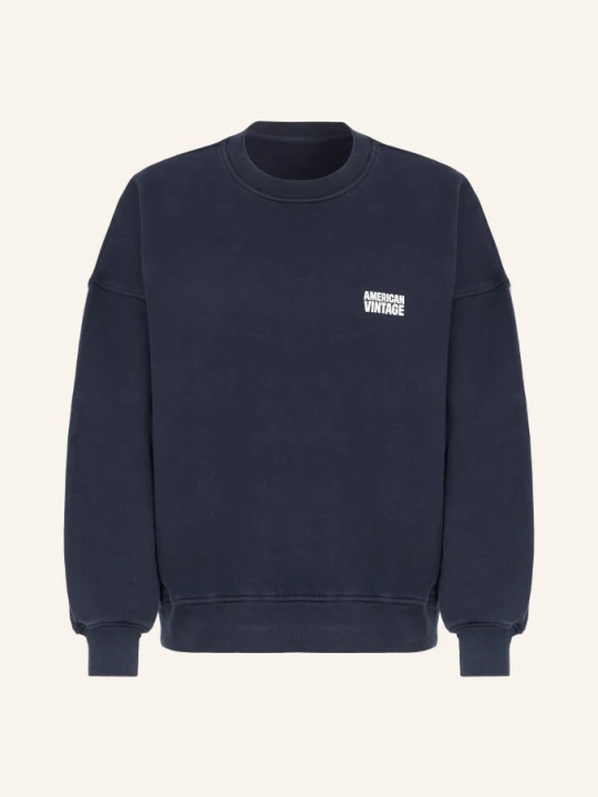 Zdjęcie produktu American Vintage Bluza Plizzy blau GRANATOWY