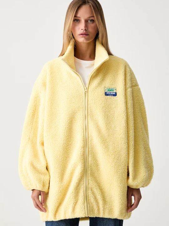 Zdjęcie produktu American Vintage bluza polarowa damska żółty