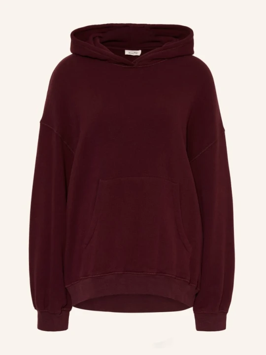 Zdjęcie produktu American Vintage Bluza Z Kapturem Oversize Atubay rot CIEMNOCZERWONY
