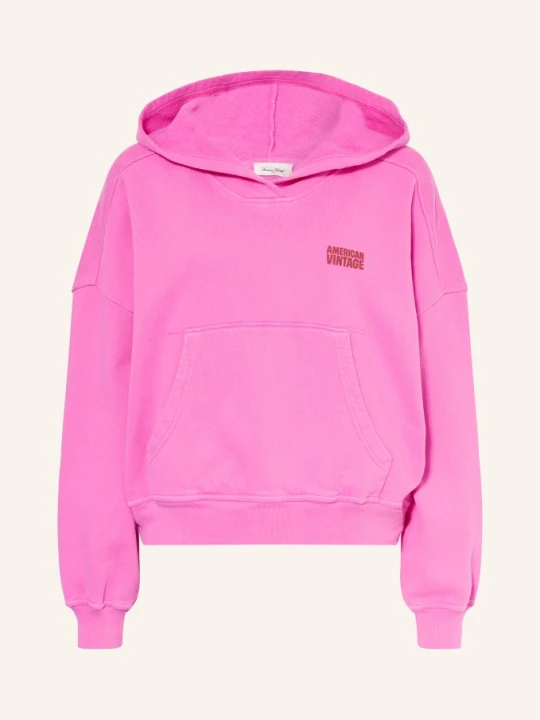 Zdjęcie produktu American Vintage Bluza Z Kapturem Plizzy pink