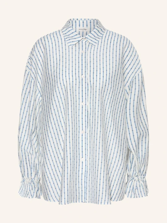 Zdjęcie produktu American Vintage Bluzka W Stylu Oversize Marki Zivow Z Falbanami blau