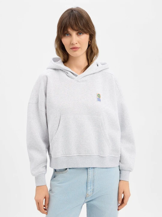 Zdjęcie produktu american vintage sweter z kapturem - Baptown Kobiety szary