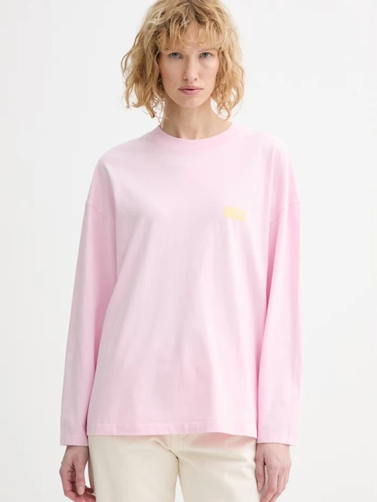 Zdjęcie produktu American Vintage longsleeve damski bawełniany różowy