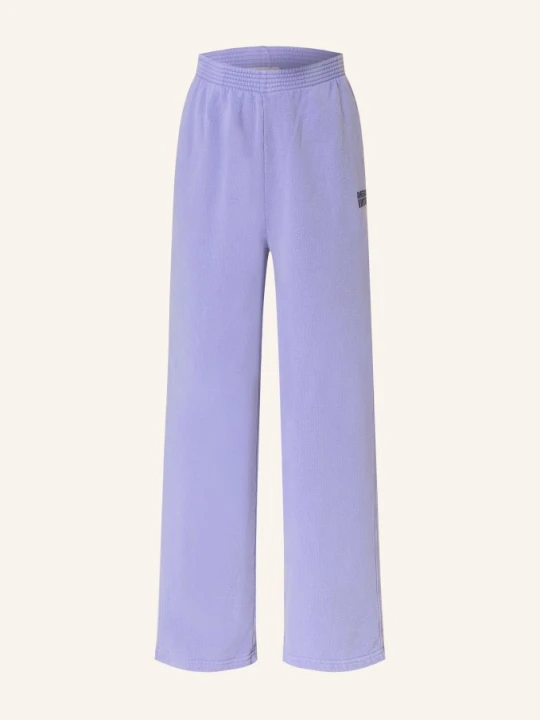 Zdjęcie produktu American Vintage Spodnie Dresowe Plizzy lila JASNOFIOLETOWY