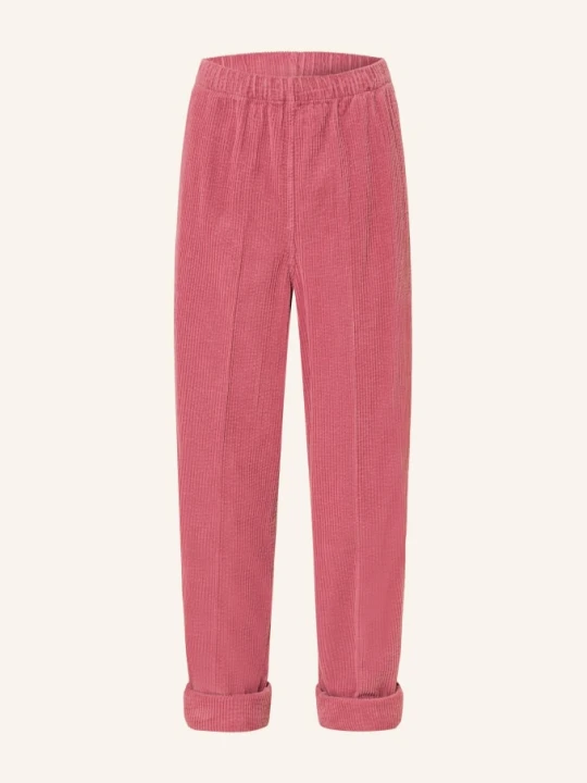 Zdjęcie produktu American Vintage Spodnie Sztruksowe Padow rosa JASNOCZERWONY