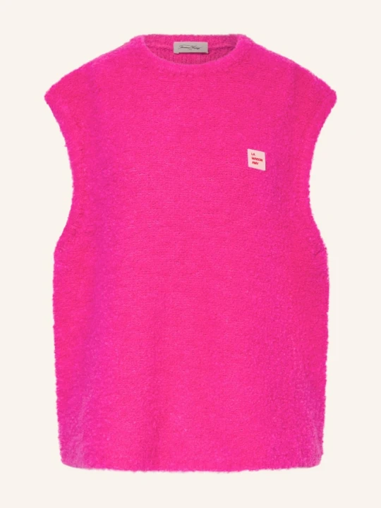 Zdjęcie produktu American Vintage Sweter Bez Rękawów Oversize Zolly pink