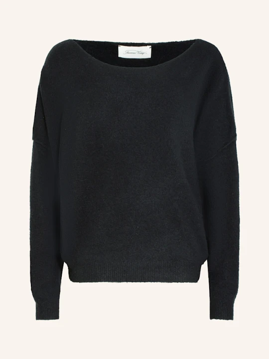 Zdjęcie produktu American Vintage Sweter Damsville schwarz CZARNY