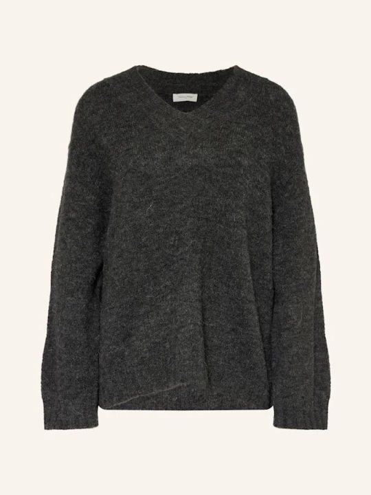 Zdjęcie produktu American Vintage Sweter East Z Dodatkiem Alpaki grau CZIEMNOSZARY