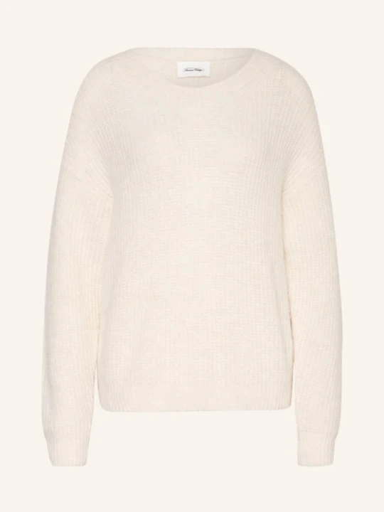 Zdjęcie produktu American Vintage Sweter East Z Dodatkiem Alpaki weiss ECRU