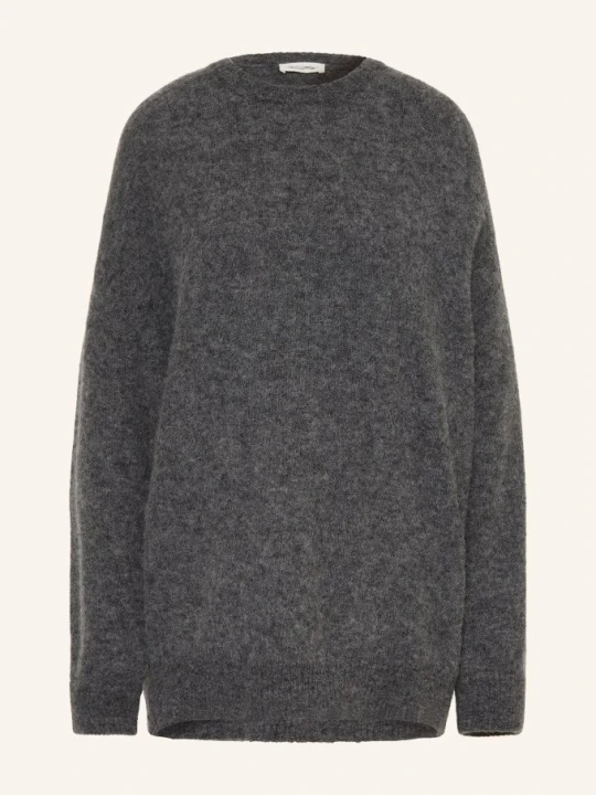 Zdjęcie produktu American Vintage Sweter Oversize Vitow Z Alpaki grau CZIEMNOSZARY