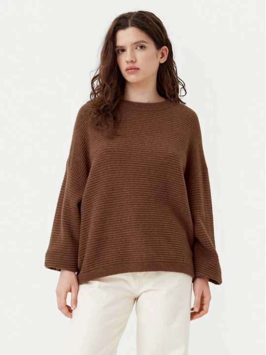 Zdjęcie produktu American Vintage Sweter Raxow RAX18BH24 Brązowy Loose Fit