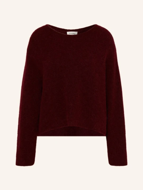 Zdjęcie produktu American Vintage Sweter Vitow Z Alpaki rot CIEMNOCZERWONY