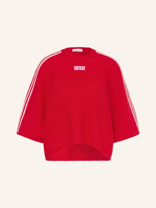 Zdjęcie produktu American Vintage Sweter Z Alpaki Z Rękawami 3 / 4 rot