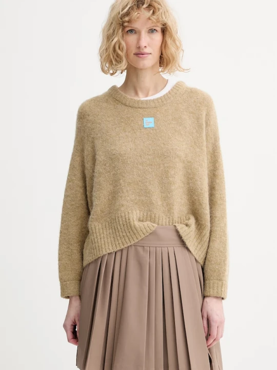 Zdjęcie produktu American Vintage sweter z dodatkiem wełny zielony