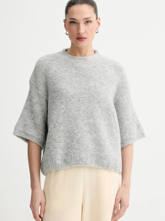 Zdjęcie produktu American Vintage sweter z dodatkiem wełny szary