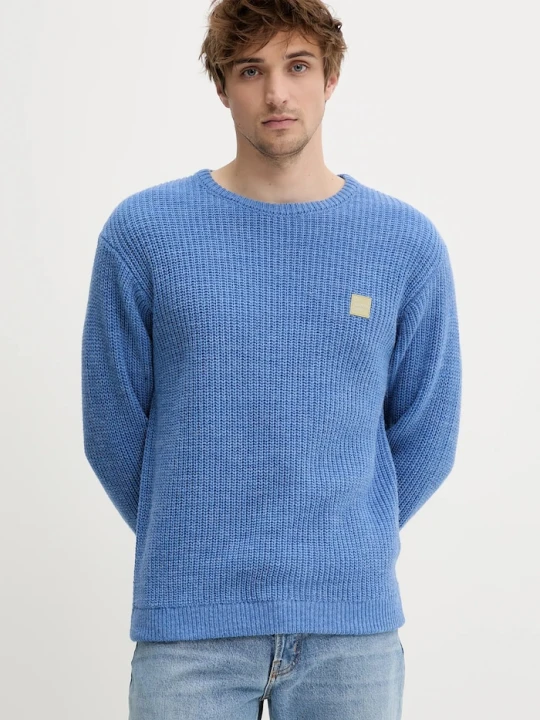 Zdjęcie produktu American Vintage sweter z domieszką wełny niebieski