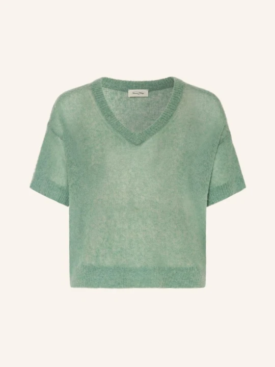Zdjęcie produktu American Vintage Sweter Z Dzianiny Bodyrow gruen ZIELONY