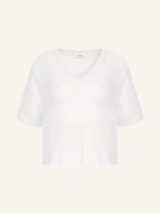 Zdjęcie produktu American Vintage Sweter Z Dzianiny Bodyrow weiss BIAŁY