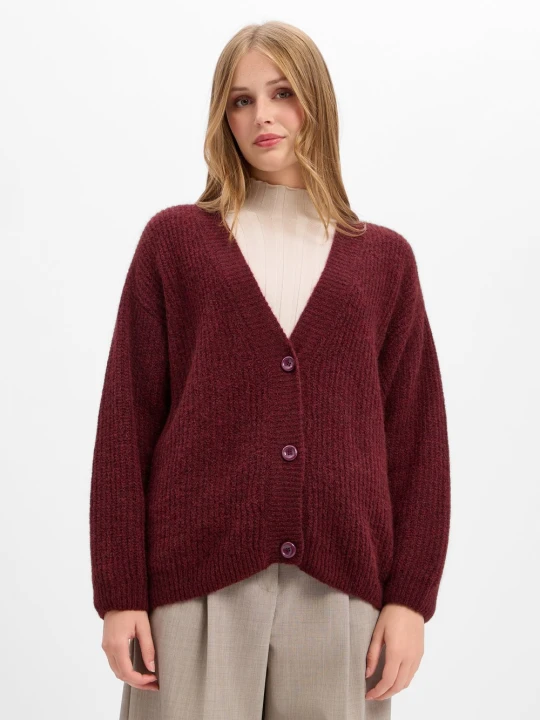 Zdjęcie produktu american vintage sweterka z domieszką wełny i alpaki Kobiety czerwony