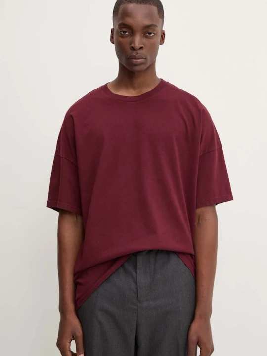 Zdjęcie produktu American Vintage t-shirt bawełniany bordowy