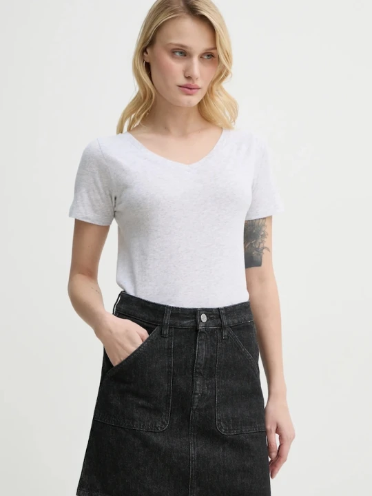 Zdjęcie produktu American Vintage t-shirt bawełniany szary
