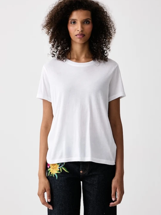 Zdjęcie produktu American Vintage T-shirt damski bawełniany biały